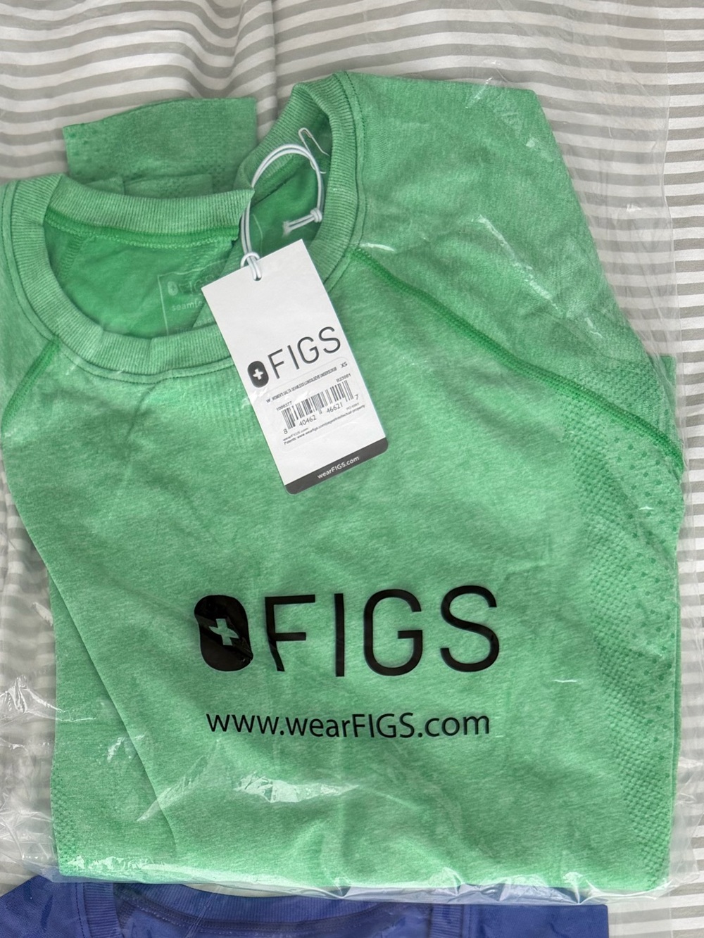 FIGS Short Sleeve Men’s Crew Tee — Olive, Mint Green, Purple, Blue